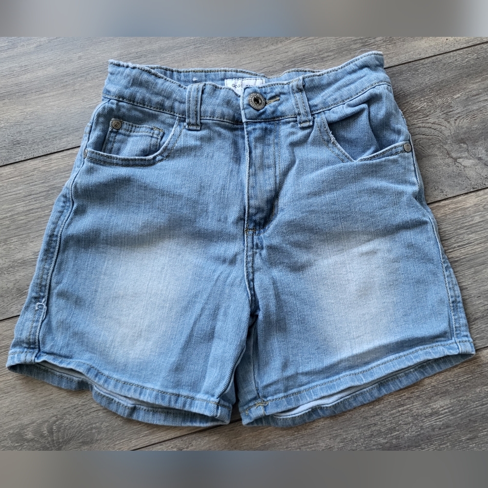 Blue Denim Shorts